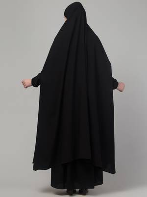 Black Nida Abaya for Women 2