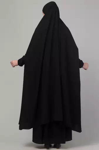 Black Nida Abaya for Women