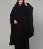 Black Nida Abaya for Women