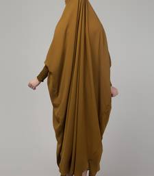 Mustard head to toe free size jilbab abaya