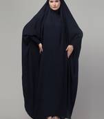 Black Nida Plain Jibab