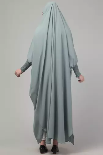 Sage head to toe free size jilbab abaya
