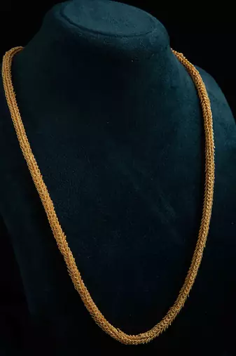 Gold-Plated Designer Chain