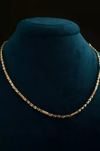 Gold-Plated Designer Chain