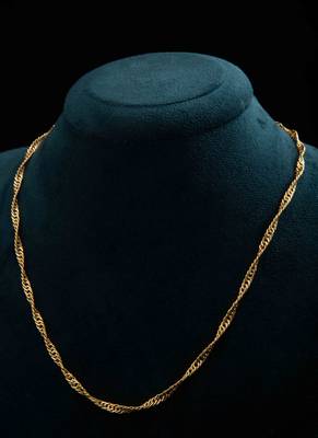Gold-Plated Designer Chain 2