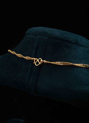Gold-Plated Designer Chain 3