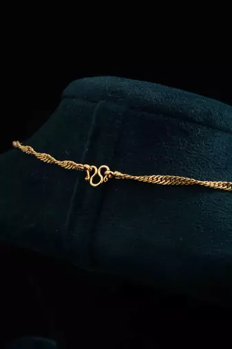 Gold-Plated Designer Chain