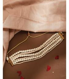 White Pearl Choker Necklace