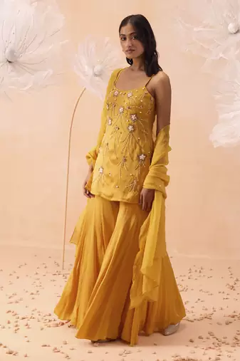 Jaune sharara set