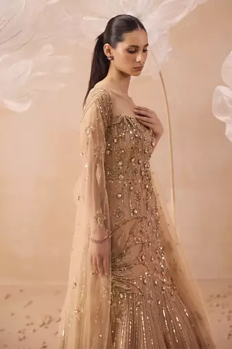Gleaming gown
