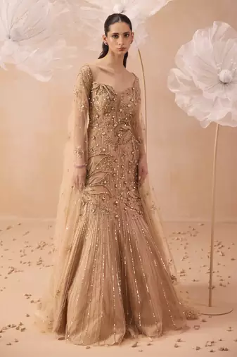 Gleaming gown
