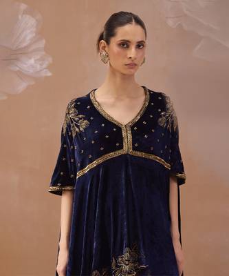 Cobalt blue suit set 2