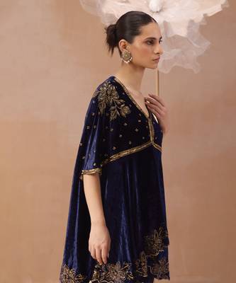 Cobalt blue suit set 3