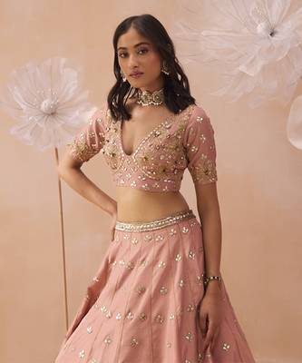 Blush Lehenga Set 4