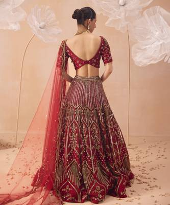 Leaf Lehenga Set 3