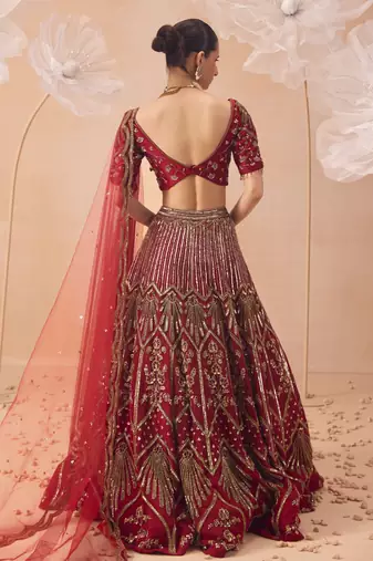 Leaf Lehenga Set