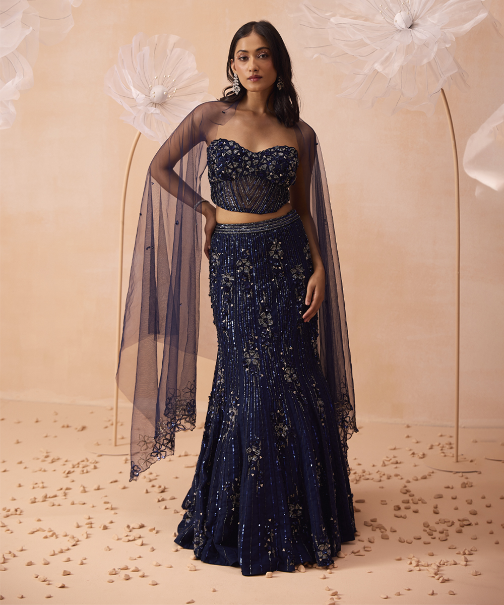 Stardust Corset Lehenga Set