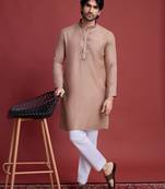 Grey viscose mirror work wedding function festival marriage party wear straight kurta