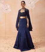 Blue Cape Lehanga Set