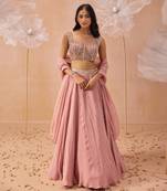 Nudo Pink Lehanga Set