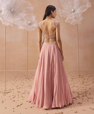 Nudo Pink Lehanga Set 4