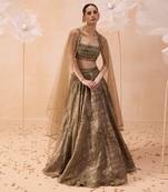 Gold Glory Lehanga Set