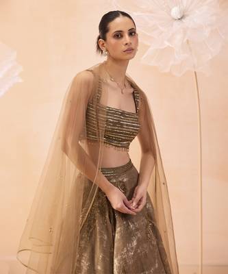 Gold Glory Lehanga Set 2