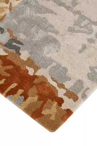 Saraswati global  handcrafted  wool area rug, 8x10 feet, anti slip baking carpet, ideal for bedroom, living room.