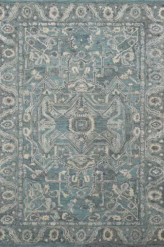 Saraswati global handmade wool modern rug, 8x10 feet area rug, ideal for bedroom, living room, anti slip backing carpet.