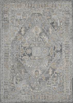 Saraswati global handmade area rug, 8x10 feet, wool rug, luxurious  anti slip backing carpet for bedroom, living room. 2