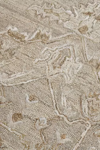 Saraswati global hand-tufted area rug, 5x7.6 feet,  wool rug, anti slip backing carpet, ideal for bedroom, living room.