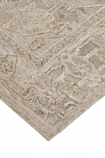 Saraswati global hand-tufted area rug, 5x7.6 feet,  wool rug, anti slip backing carpet, ideal for bedroom, living room.