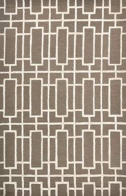 Saraswati global handmade wool rug modern rug 8x10 feet area rug ideal for bedroom living room anti-slip backing carpet. 4