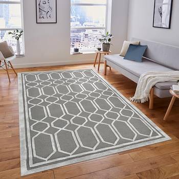 Saraswati global rug, wool area rug, 8x10 feet, luxury rug, ideal for bedroom, living room, anti slip backing carpet. 1