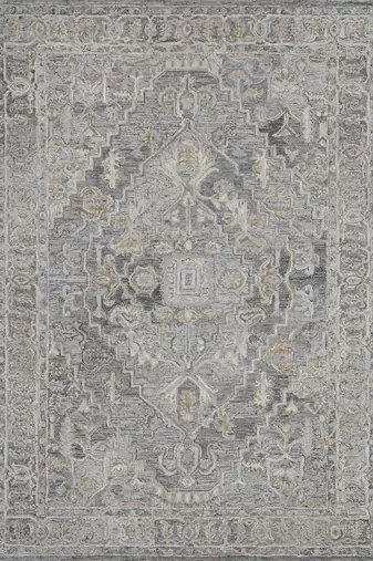 Saraswati global handmade wool, area rug 5x7.6 elegant designs, anti-skid backing carpet ideal for bedroom living room.