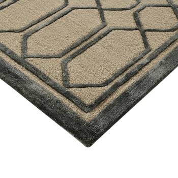 saraswati global handmade wool, area rug, 8x10 feet, anti-slip backing carpet, ideal for bedroom, living room. 4