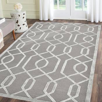 Saraswati global rug, handmade wool rug,4x6 feet, premium rug, anti slip baking carpet, ideal for bedroom, living room. 1