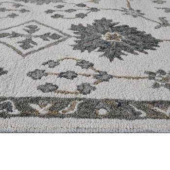 saraswati global rug  handmade area rug 4x6 feet, premium wool, anti-skid  backing carpet for bedroom, living room. 3