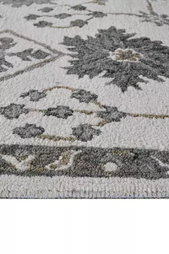saraswati global rug  handmade area rug 4x6 feet, premium wool, anti-skid  backing carpet for bedroom, living room.