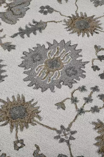 saraswati global rug  handmade area rug 4x6 feet, premium wool, anti-skid  backing carpet for bedroom, living room.