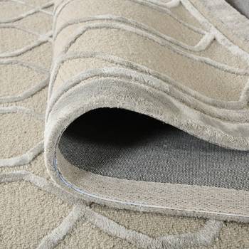 Saraswati global rug handmade premium  wool area rug,  anti slip backing carpet, ideal for bedroom, living room (4x6) 5