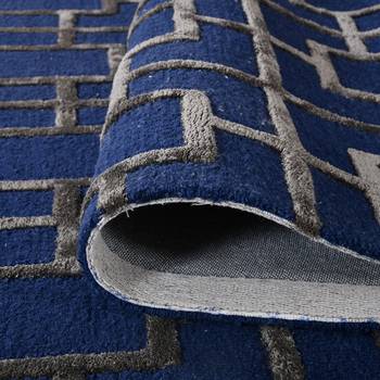 Saraswati global rug, wool area  rug, 4x6 feet, anti slip  baking carpet, modern rug, ideal for bedroom, living room. 5