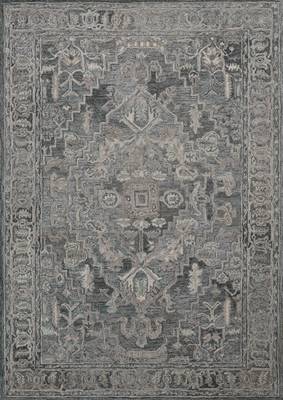Saraswati global rug handmade area rug, 4x6 feet, wool rug  anti-skid backing carpet  ideal for bedroom, living room. 2