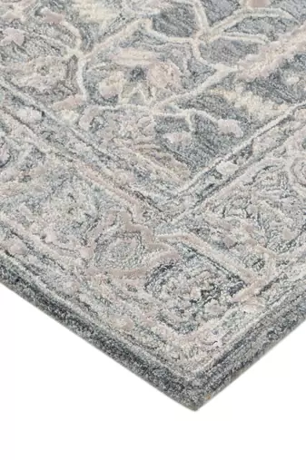 Saraswati global rug handmade area rug, 4x6 feet, wool rug  anti-skid backing carpet  ideal for bedroom, living room.