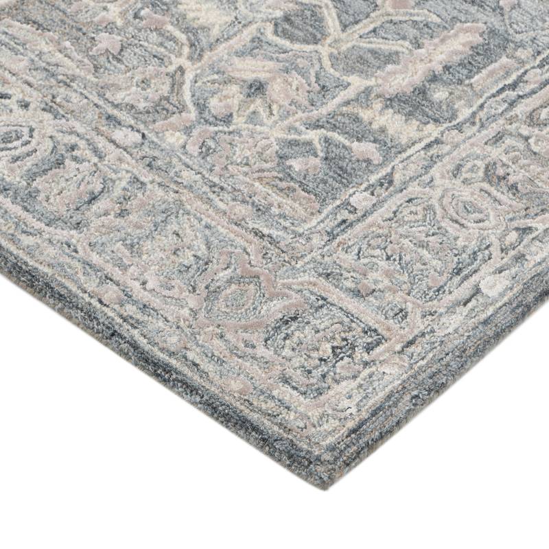 Saraswati global rug handmade area rug, 4x6 feet, wool rug  anti-skid backing carpet  ideal for bedroom, living room.