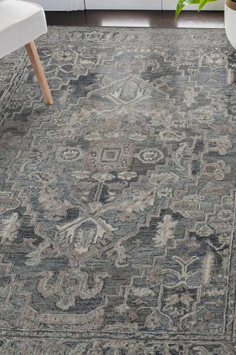 saraswati global handcrafted  area rug 8x10 feet, premium wool  anti-skid  backing carpet for bedroom, living room.