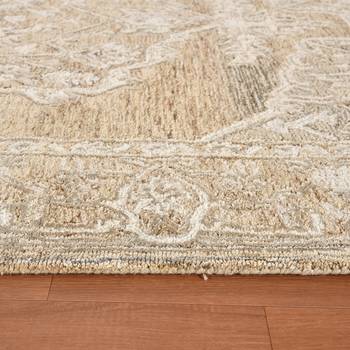 saraswati global luxury handmade  area rug - 8x10 feet, premium wool anti slip backing carpet for bedroom living room. 3