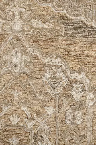 saraswati global luxury handmade  area rug - 8x10 feet, premium wool anti slip backing carpet for bedroom living room.