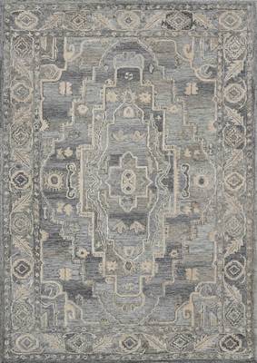 Saraswati global  hand tufted area rug, 8x10 feet, wool rug  anti-skid backing carpet, ideal for bedroom, living room. 2