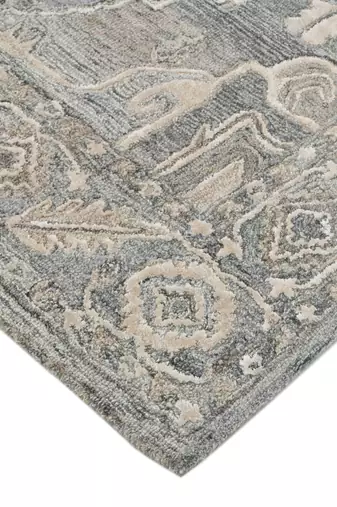 Saraswati global  hand tufted area rug, 8x10 feet, wool rug  anti-skid backing carpet, ideal for bedroom, living room.